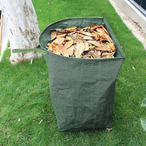 屋外半円形落葉袋箕収集ゴミ袋庭花園樹葉袋園芸樹葉袋