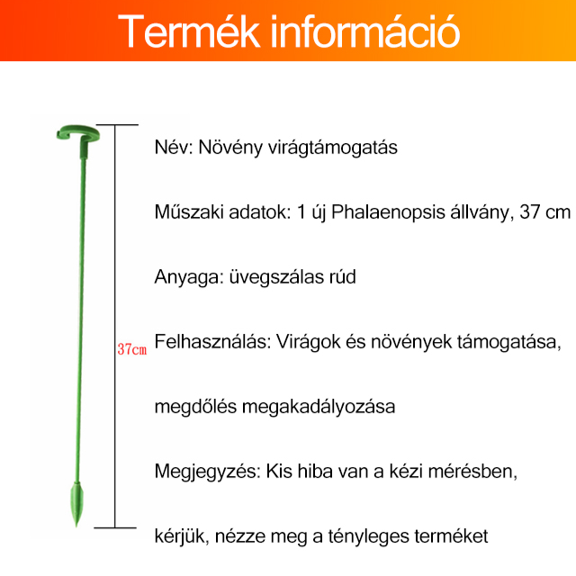 Növény virágtámogatás