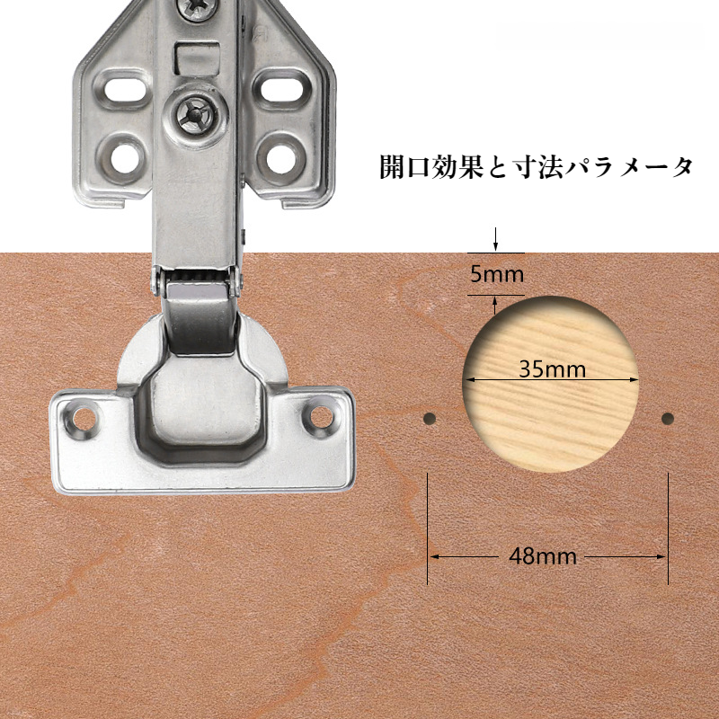 プロ仕様のキャビネットドア穴あけ補助工具セット
