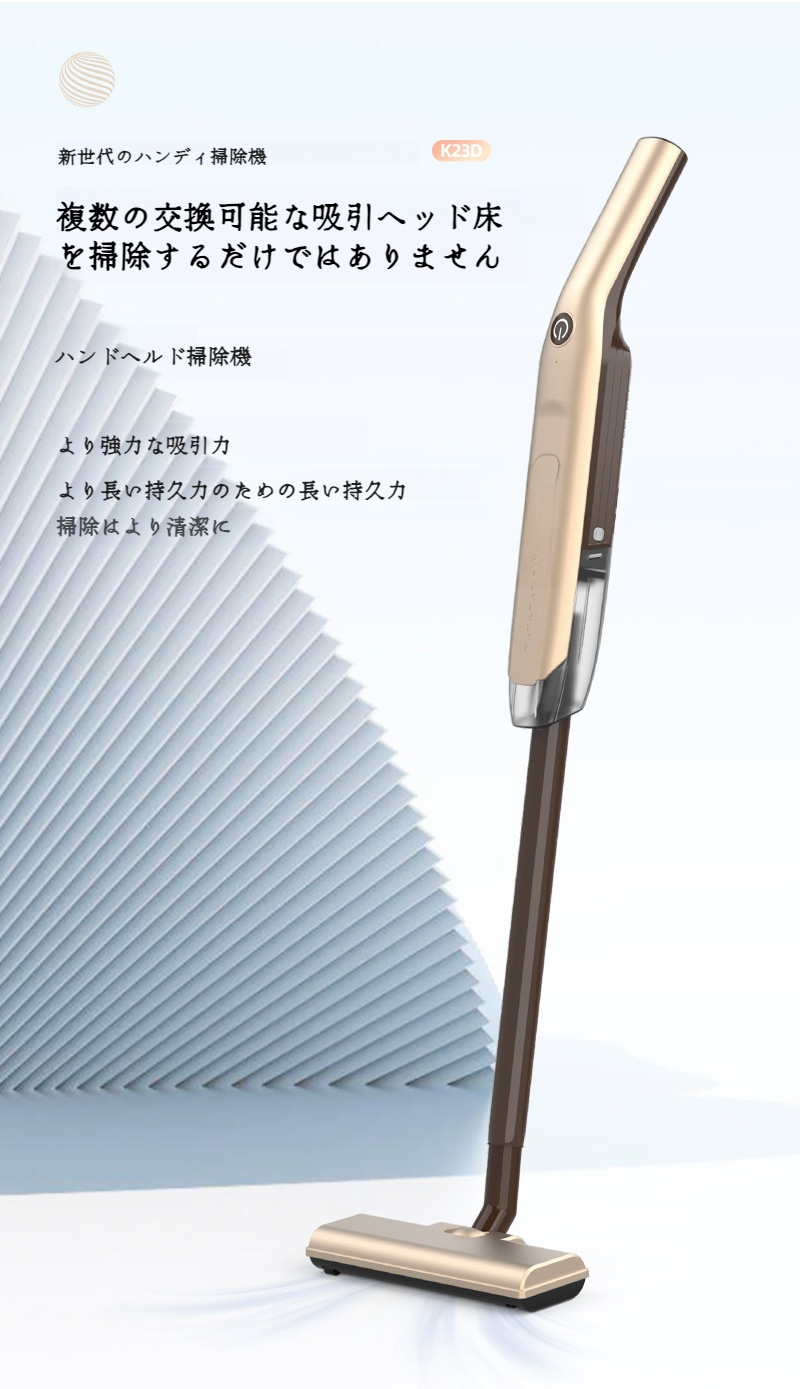 効率的なハンドプッシュフーバーの全体画像