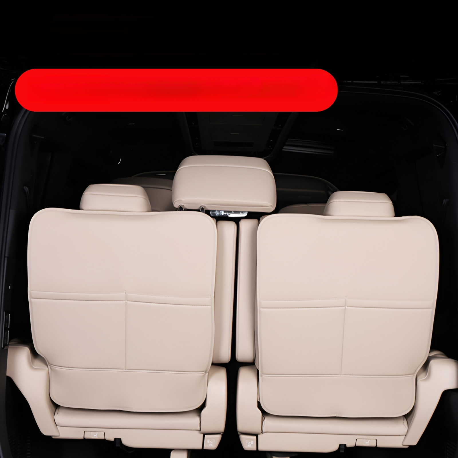 24 アルファード/ヴェルファイア 40系 内装 シートバック アンチキックパッド バックレストパッド 前列 中列 3列目 汚れ防止カバー