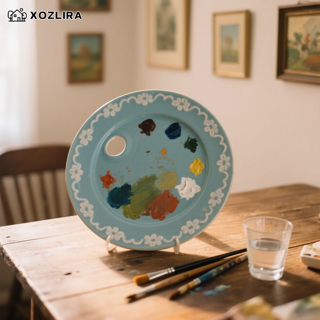 소형 미술용 색상 팔레트 상세 이미지