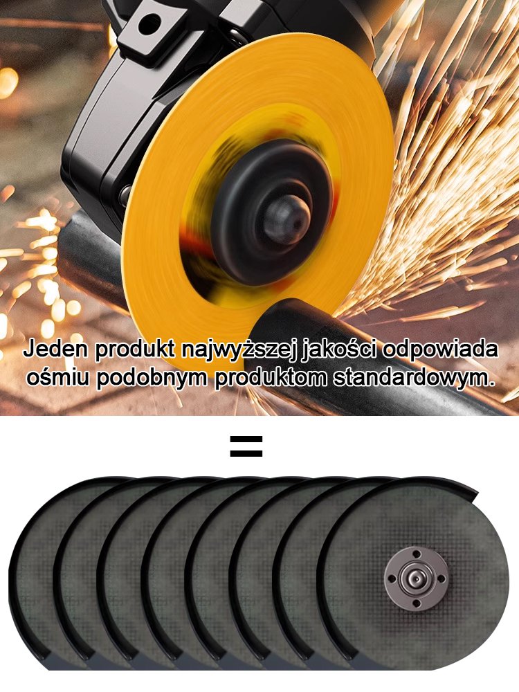 Ostry i odporny na ścieranie przemysłowy wielofunkcyjny dysk tnący