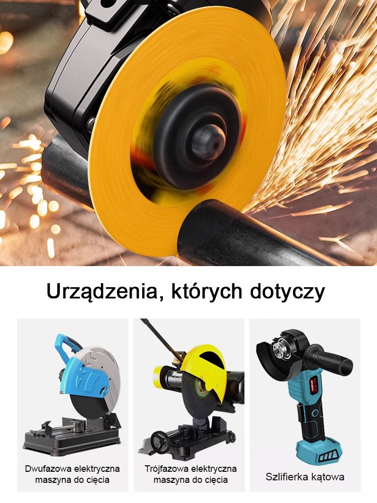 Ostry i odporny na ścieranie przemysłowy wielofunkcyjny dysk tnący