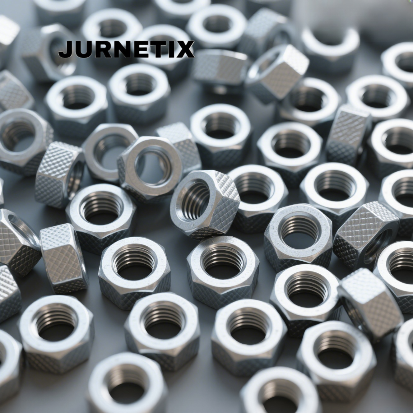 Detalle de la rosca de la tuerca antideslizante