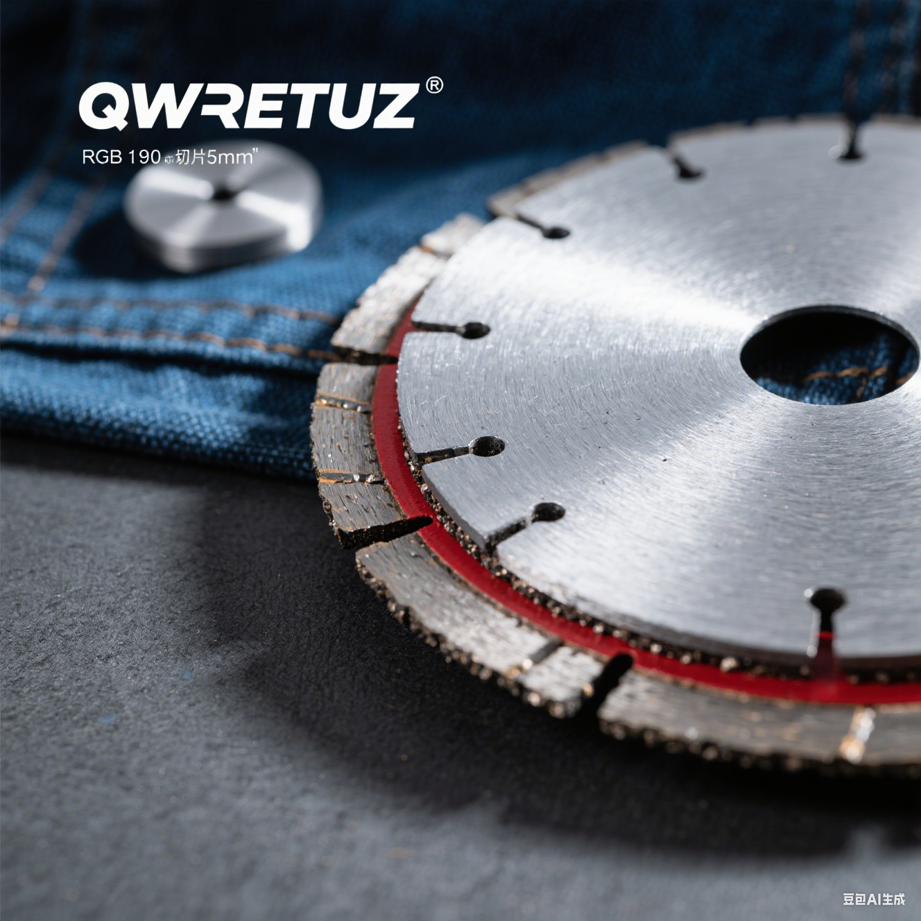 Disco de corte compuesto multifuncional industrial afilado y resistente al desgaste.