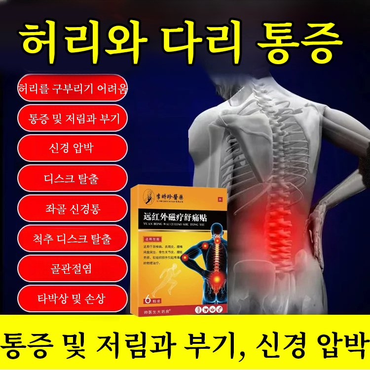 이시진 의약 요추 통증 완화 패치