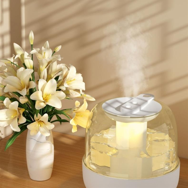 USB large capacity humidifier double spray home dormitory office aromatherapy bedroom desktop humidi