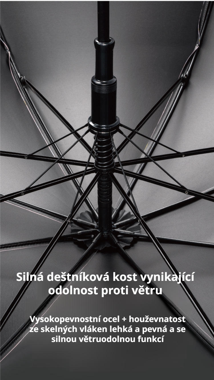 Stylový dámský deštník na deštivé dny