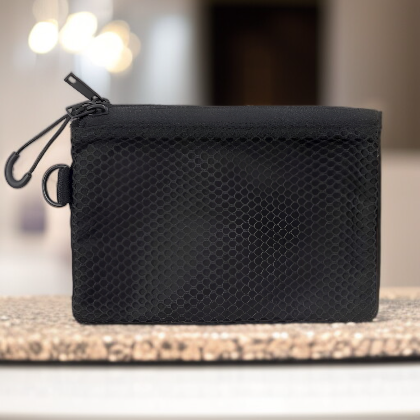 مزدوجة سستة حقيبة محمولة