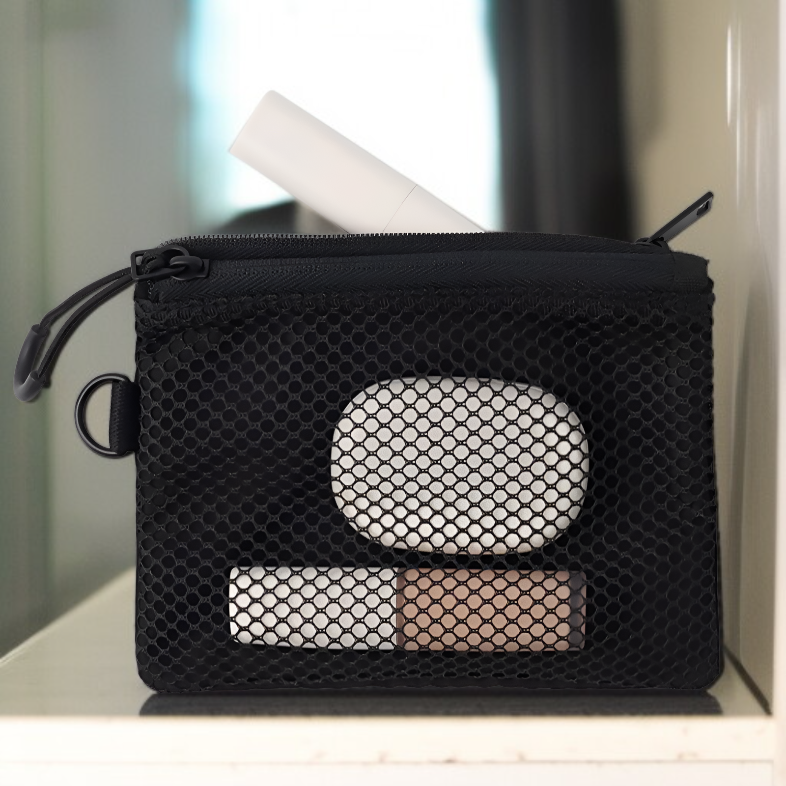 مزدوجة سستة حقيبة محمولة