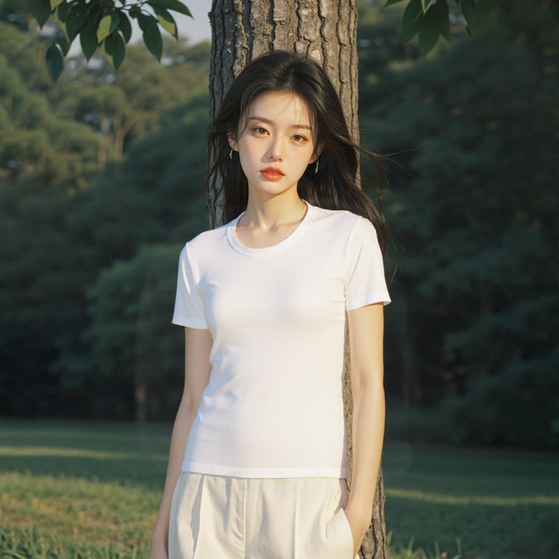 Ich küsse etwas nackte knete und einen runden kragen