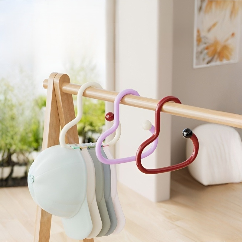 圓環衣架防滑落掛帽子絲巾圍巾多功能家用收納工具簡約