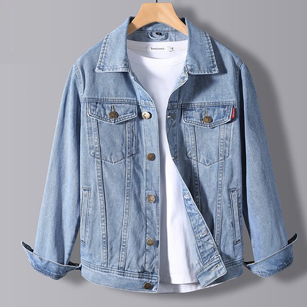  メンズのデニムジャケット