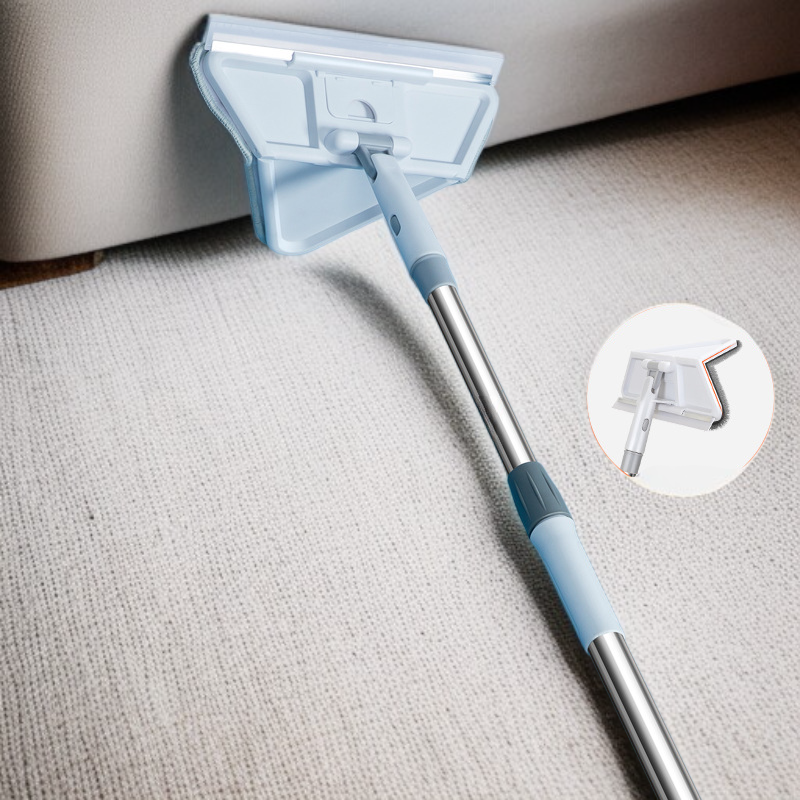 家庭用高層折りたたみ多機能三角モップ 伸縮調節可能なクリーン天井 窓拭きに最適