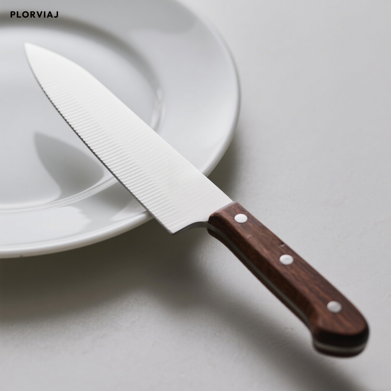 인체공학적 손잡이의 스테인리스 칼