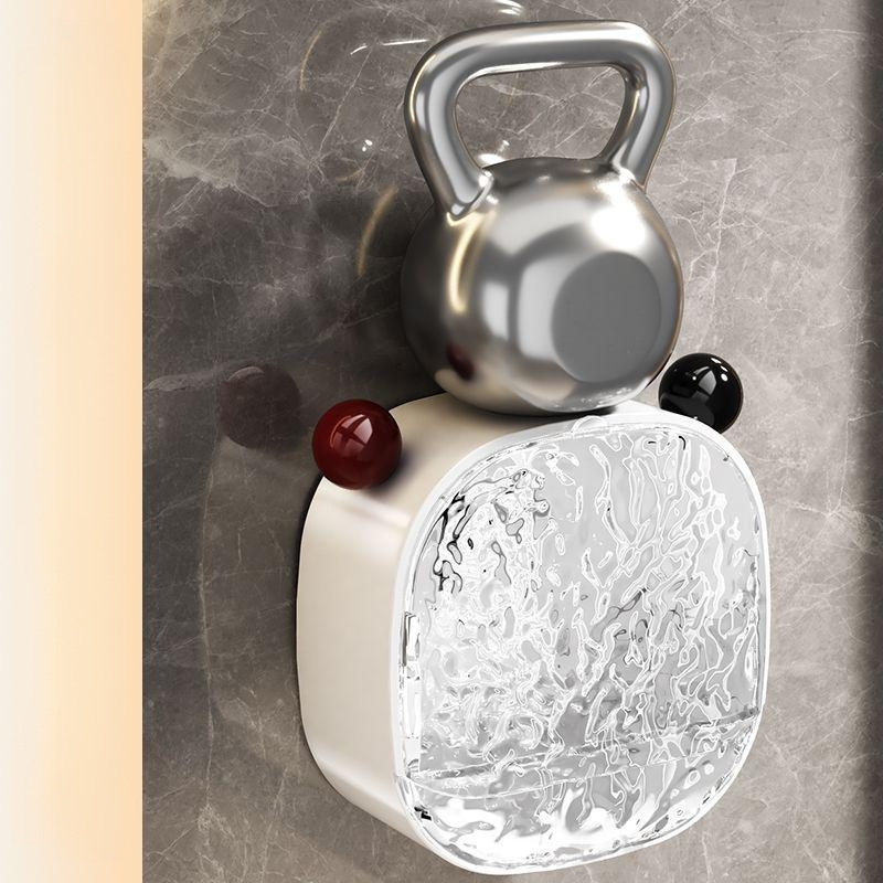  Nástěnná mýdlenka do koupelny v lehce luxusním stylu