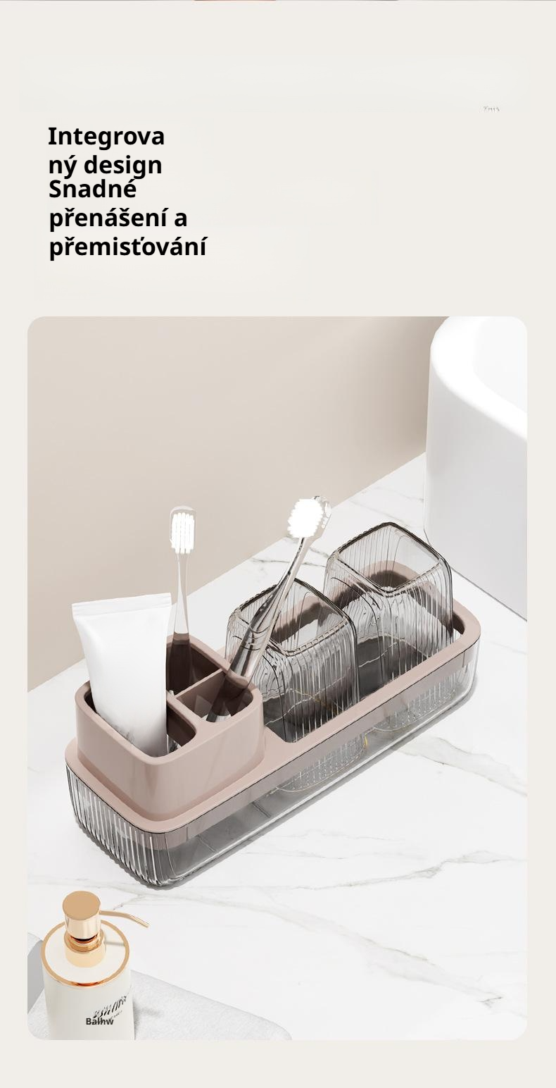 Jednoduchá instalace držáku na kartáčky