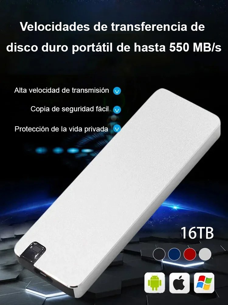  Disco Duro de Estado Sólido Móvil