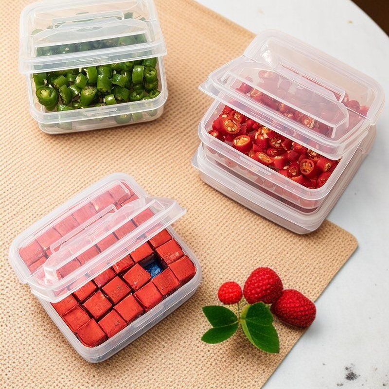 슬라이스 치즈 수납함 덮기