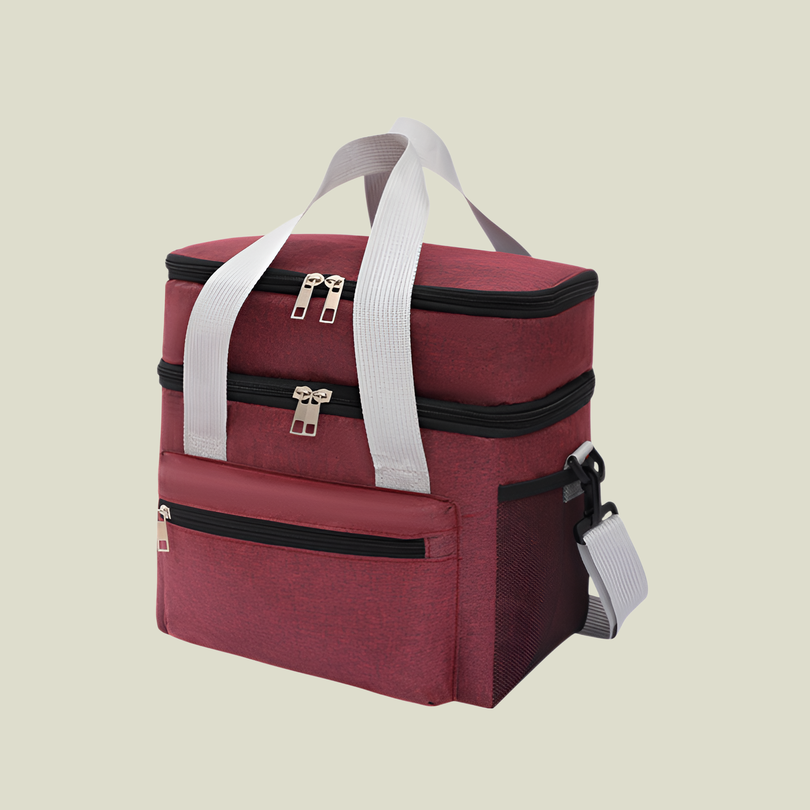 신형 이중 보온 도시락 봉지