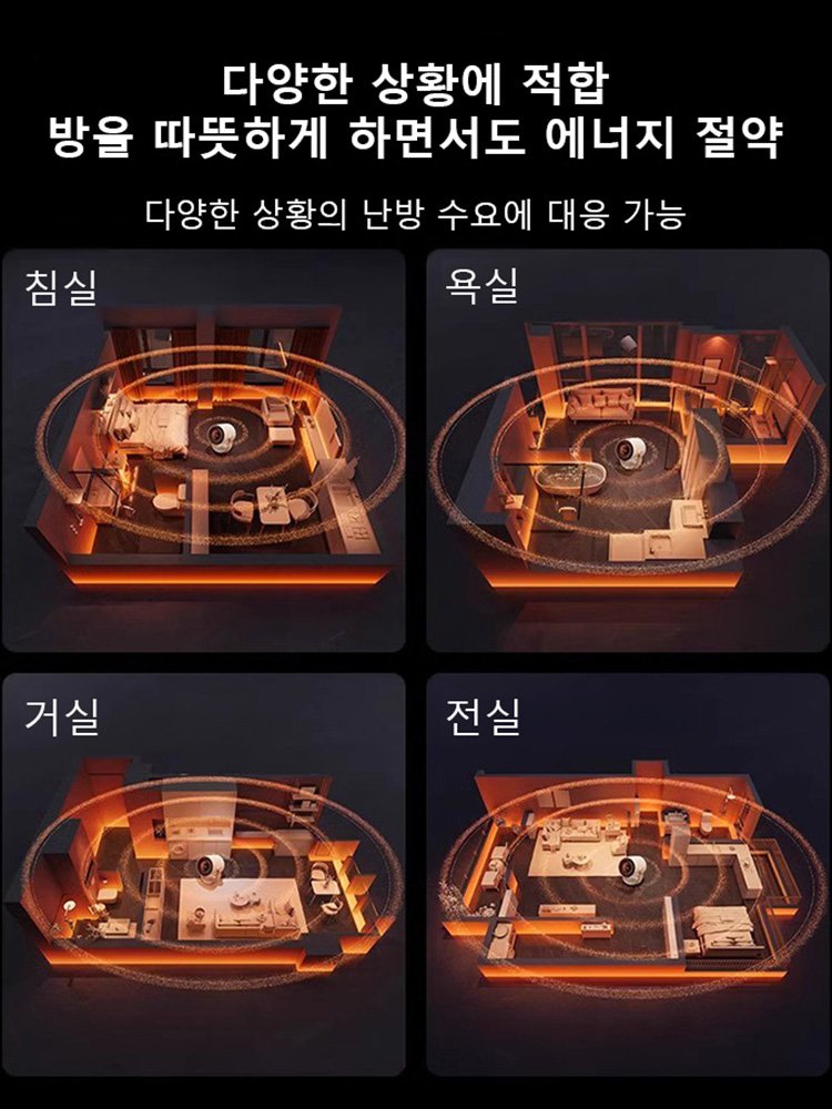 독일 최고 엔지니어 30년 연구 개발, 난방, 가습, 건조 기능을 하나로, 3개월 전기세 단 10원. 1kWh로 방 전체를 따뜻하게.