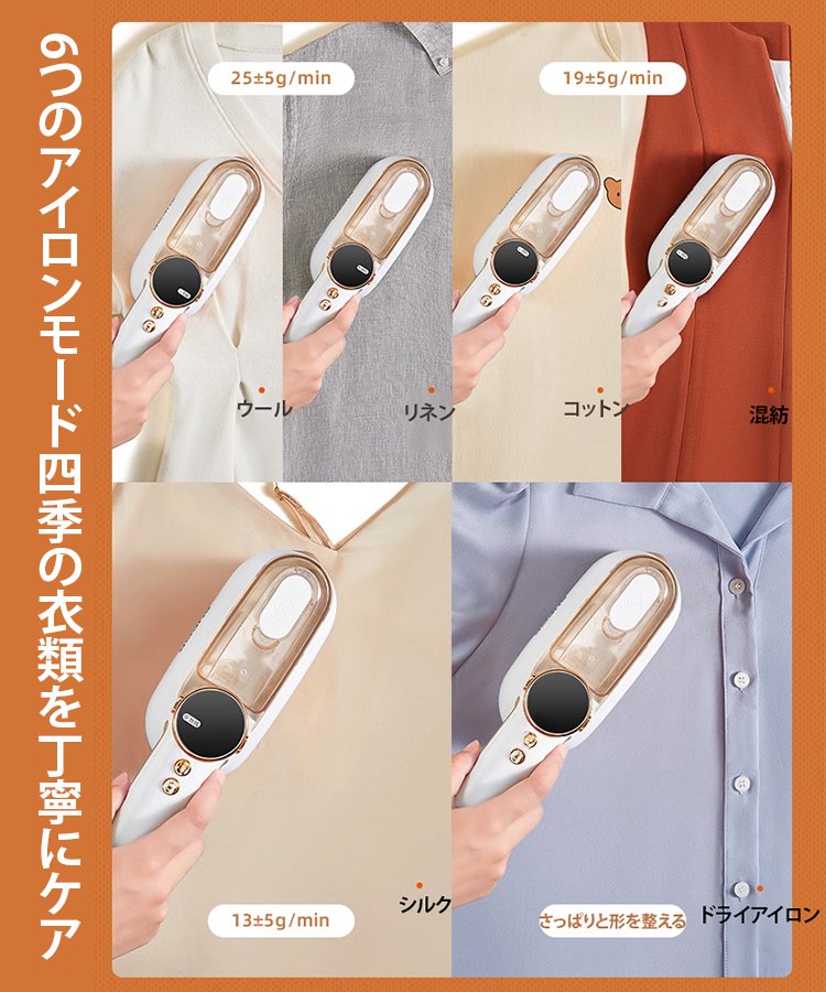 折りたたみスチームアイロン