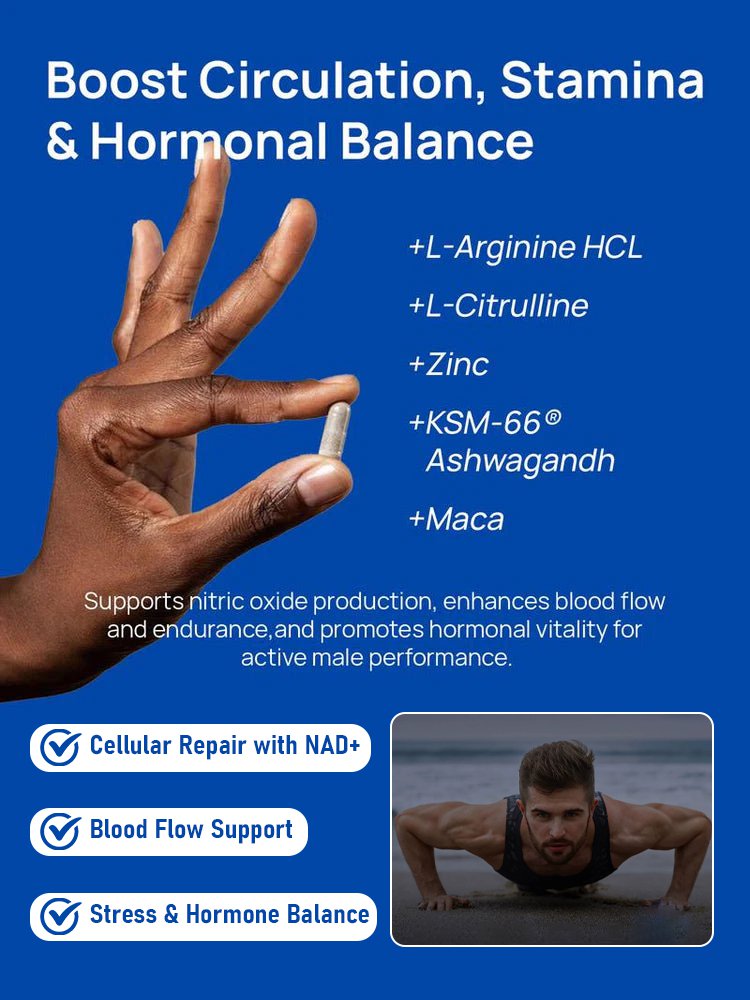 Men's NAD+ Health Capsules