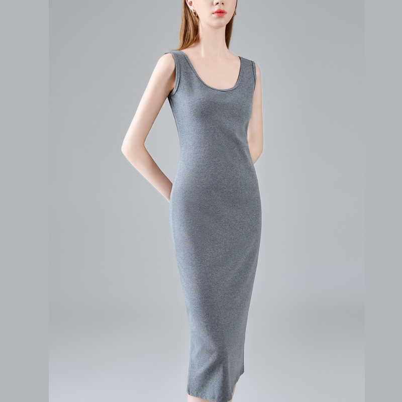インナーボトムドレス キャミソールタンクドレス アスボトムドレス ドレス