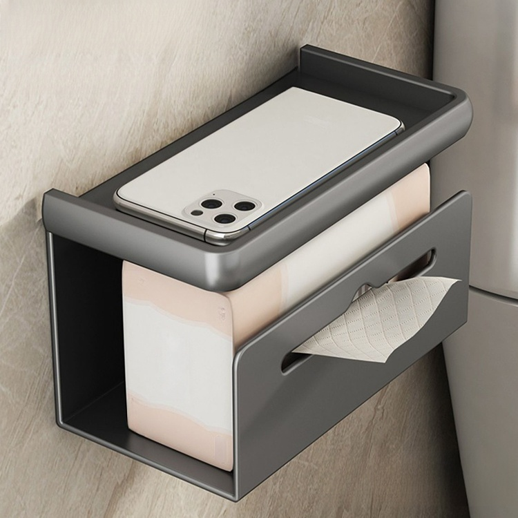 화장실 벽걸이형 펀칭프리 티슈 케이스