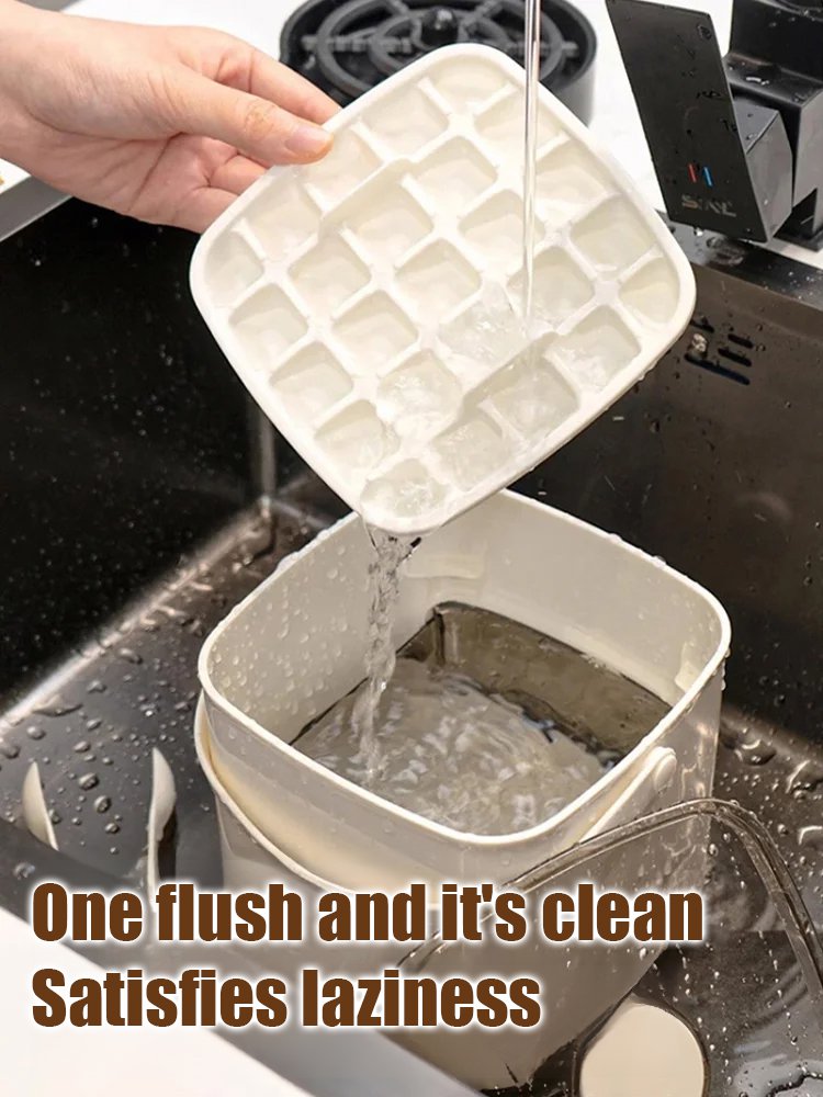 [Lazy Man's Artifact] Large Capacity Ice Maker That Doesn't Dirt Your Hands
