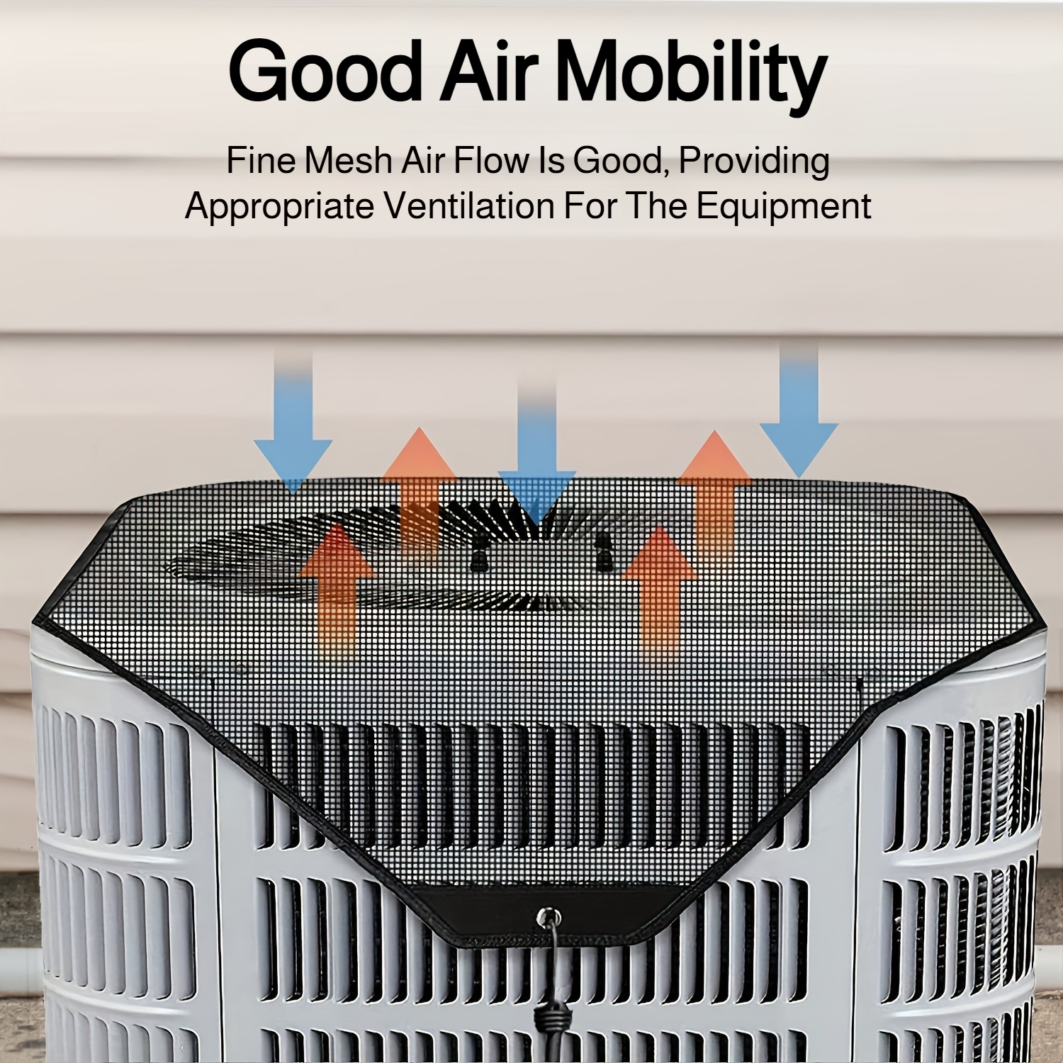 Outdoor air conditioner cover net Air conditioner outdoor cover Outdoor unit net Filter fallen leave