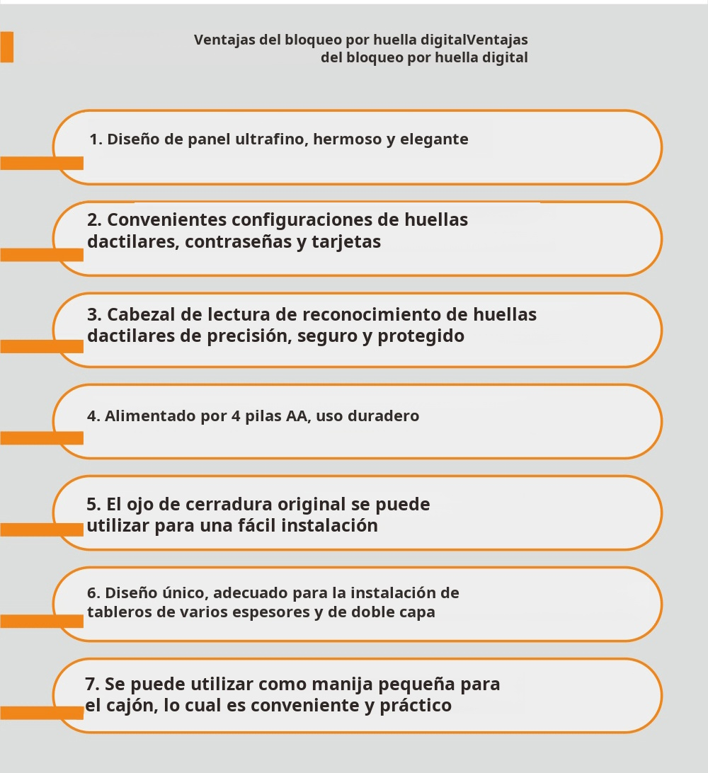 Cerradura inteligente de seguridad para oficina o hogar