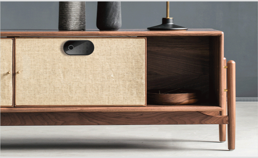 高い安全性を提供する指紋＆パスワードロック