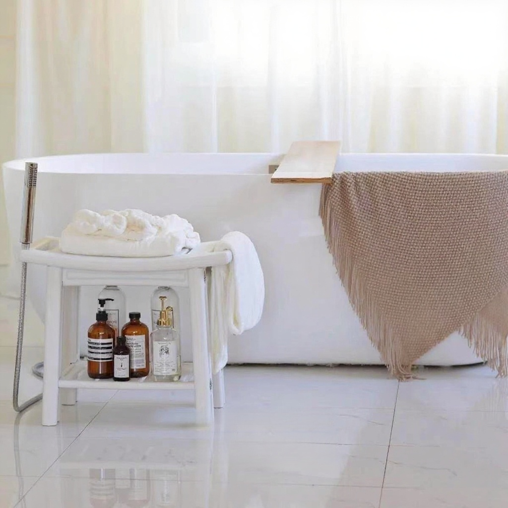  Čistící koupelnová stolička pro seniory a těhotné ženy