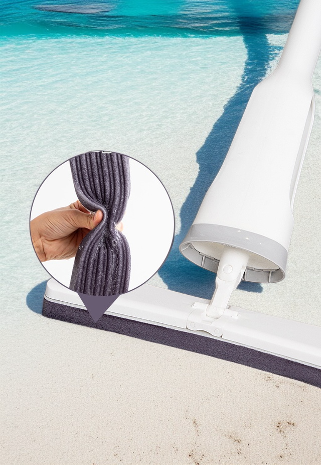 공간 절약 가능한 접이식 대걸레