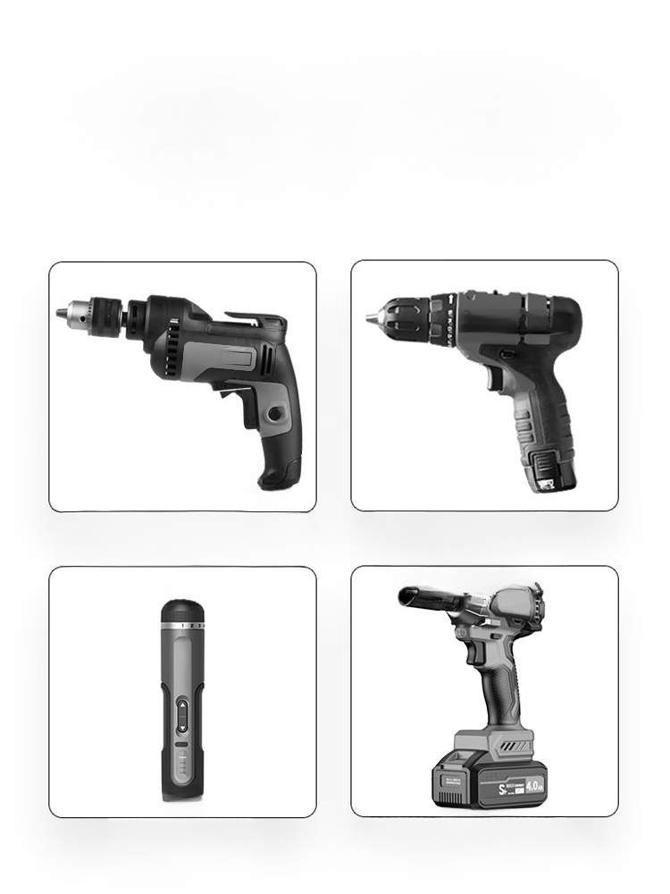 Stark magnetische, rutschfeste und stoßfeste Bit-Set.