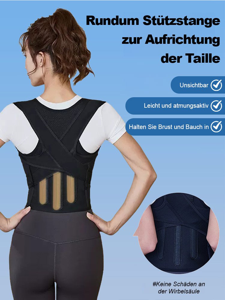Im Sommer schwitzfrei unsichtbares Haltungskorrekturband für drinnen