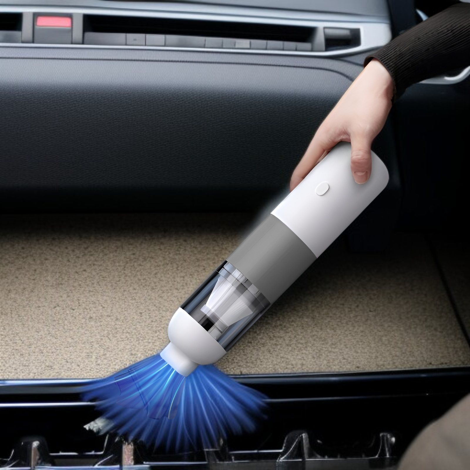 ミニ小型車用掃除機、吹き飛ばしと吸引の両用車用ポータブル多機能ハンドヘルド、大吸引力、高出力