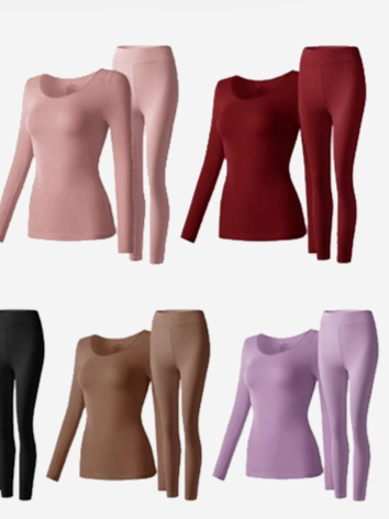 [Hot sale in Korea] Ultra-thin hyaluronic acid seamless skin care clothing two-piece set