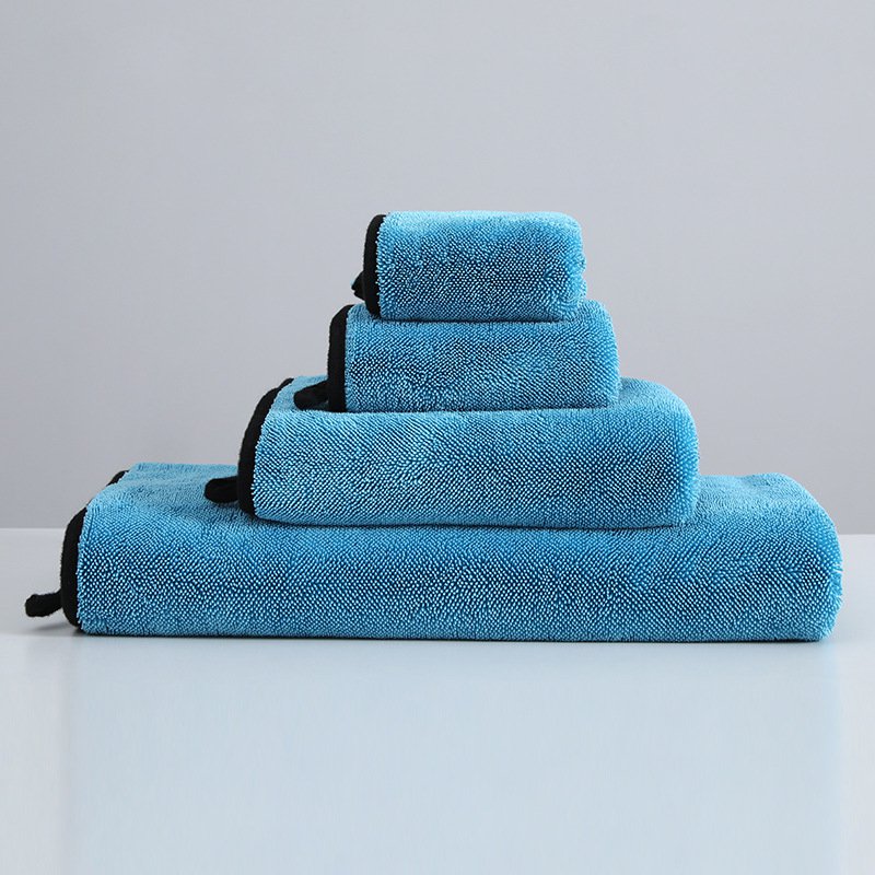 Towel car wash rag car cleaning supplies car wipe towel absorbent thick traceless car wipe