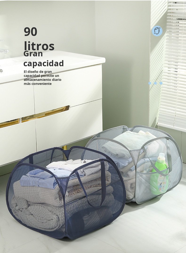 Cesta de lavandería grande para el hogar