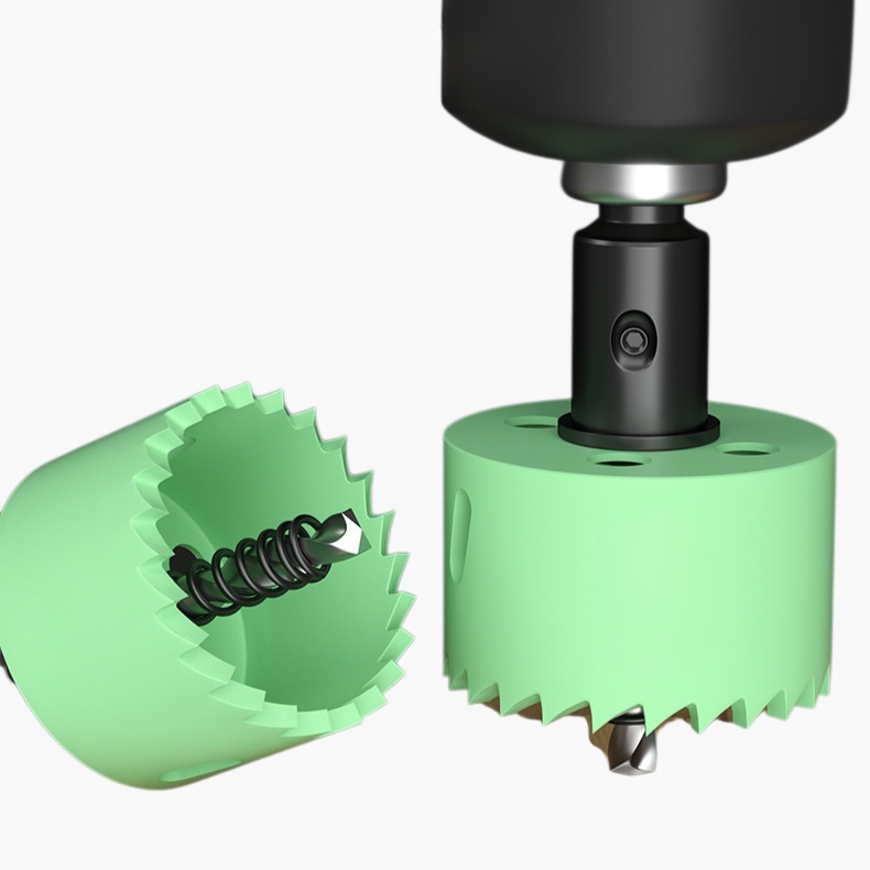 Bimetallic hole opener