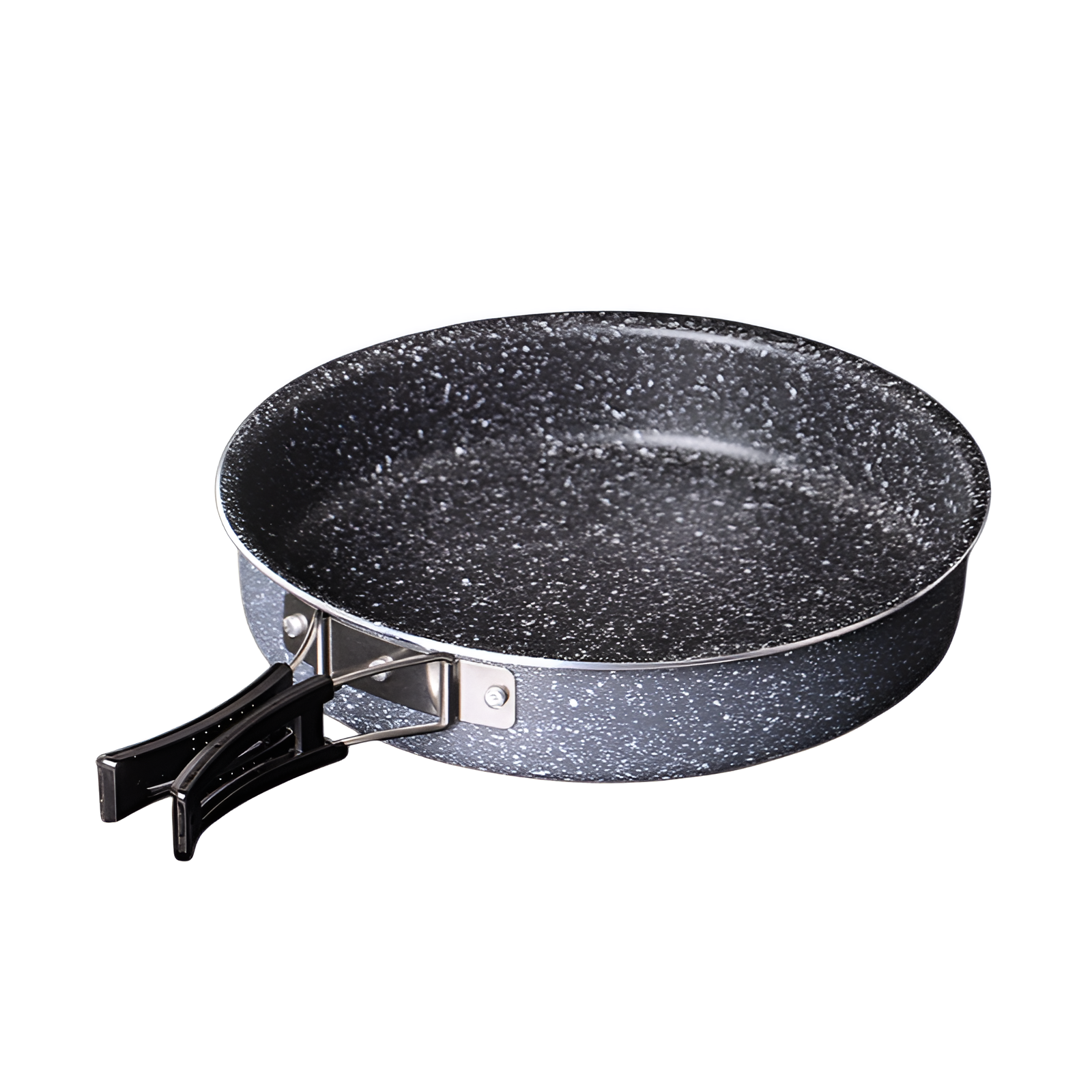 アウトドアキャンプ用ノンスティックパン、医療用ストーン折りたたみフライパン、フライパン、フライパン、大型シングルポット