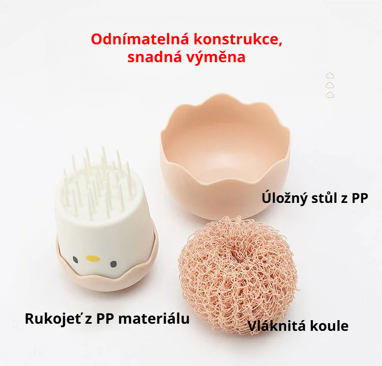 Ekologická čisticí pomůcka do domácnosti