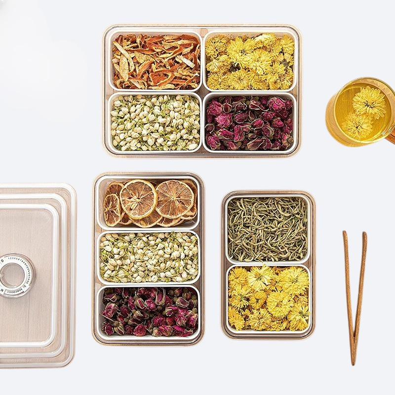 冷蔵庫防湿バックル密封収納収納ボックス