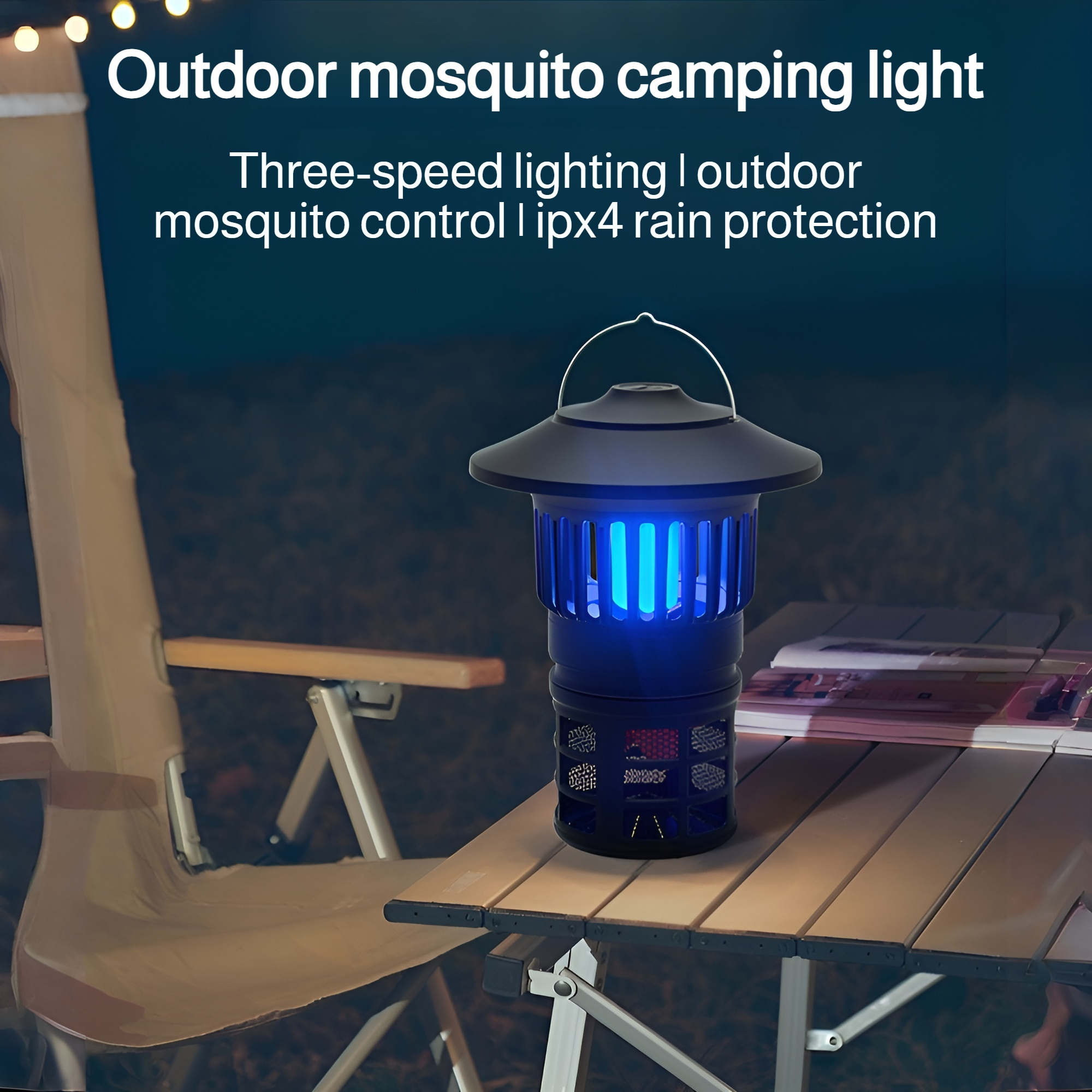 Outdoor multifunctional lighting waterproof camping lamp