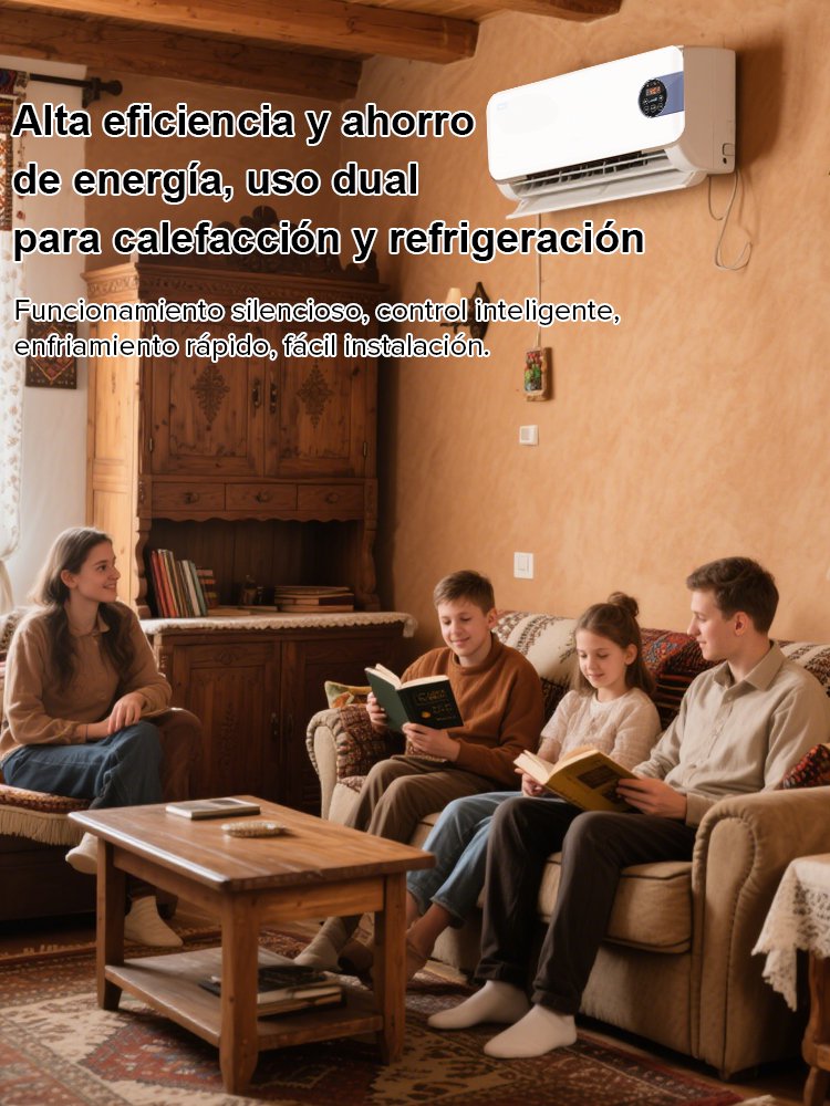 [APF 6.0] Aire acondicionado de pared para uso doméstico, frío y calor.