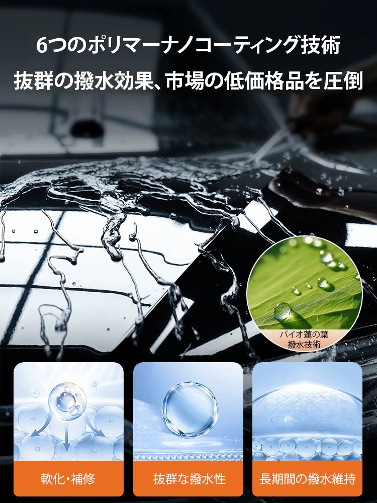 自動車用つや出しコーティング剤