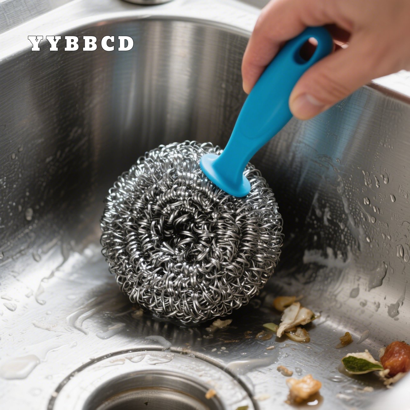 Detail struktury ocelové vlny